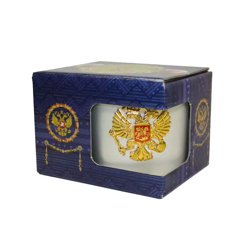 Кружка алюминиевая Герб РФ