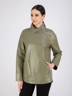 Кожаная куртка демисезонная косуха