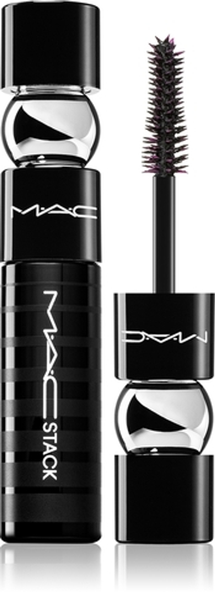MAC Cosmetics Mini M·A·CStack Mascara Superstack Mega Brush - Уплотняющая и удлиняющая тушь для ресниц мини, 8 ml