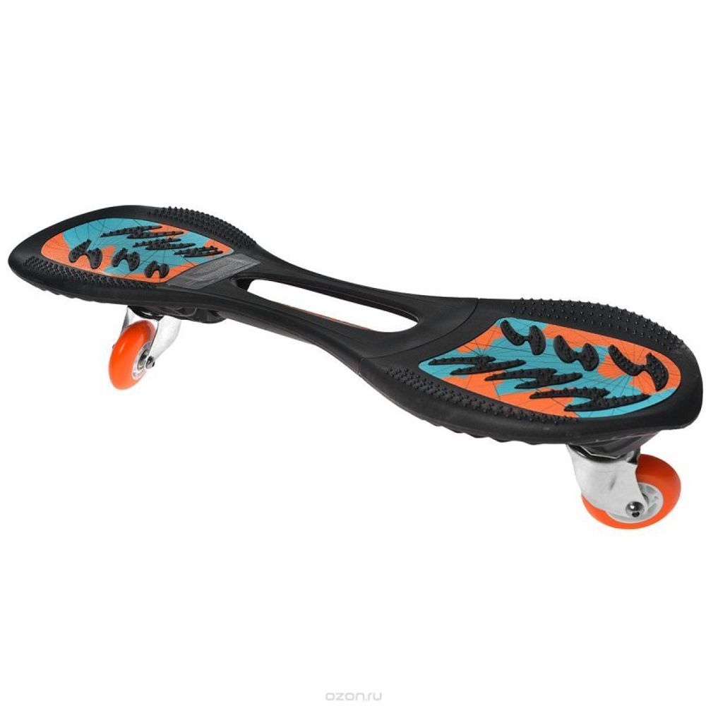 Двухколесный скейт Powersurfer RT169, синий/оранжевый