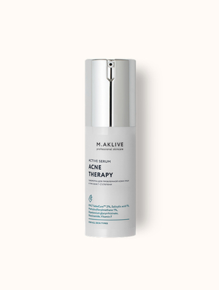 M.Akline Acne Therapy,30ml/ Сыворотка Восстановление проблемной кожи