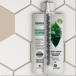 Эпоксидная двухкомпонентная затирка для плиточных швов DEMEX I Светло-коричневый