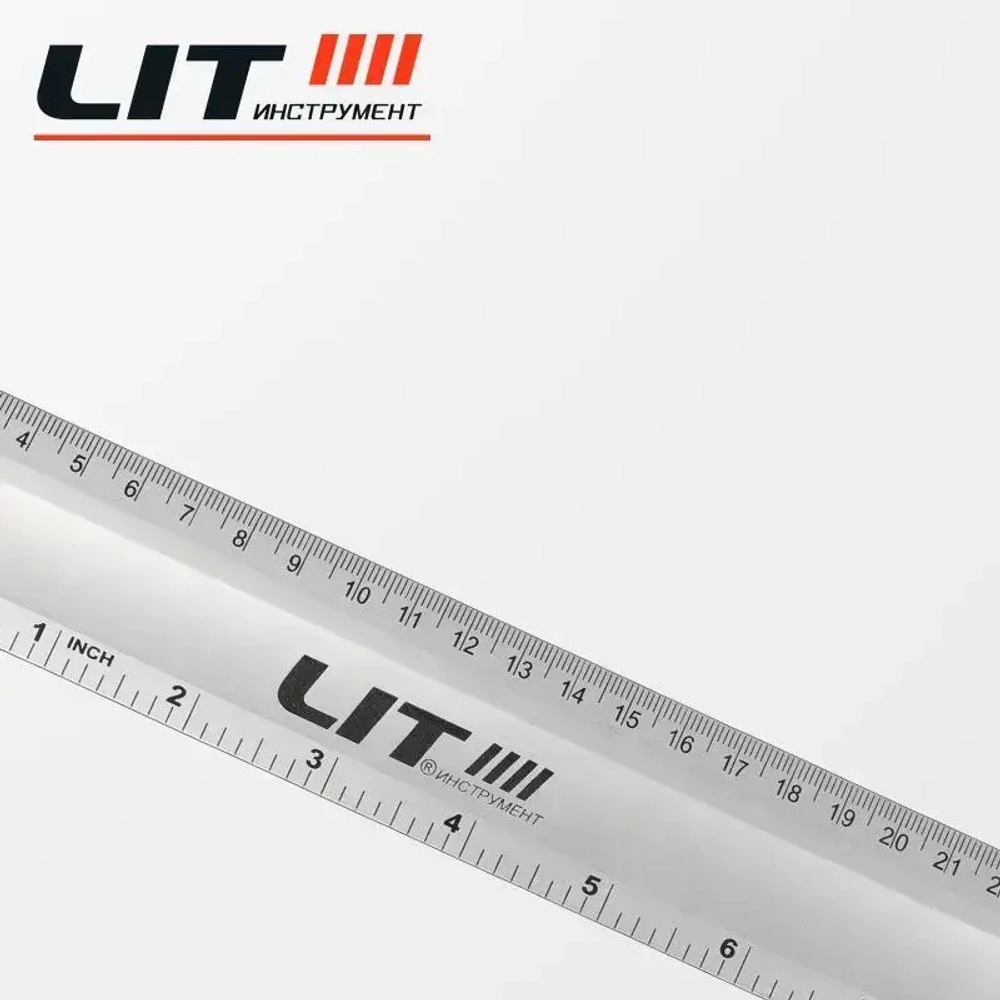 Угольник столярный алюминиевый 250мм с уровнем "LIT" 45920