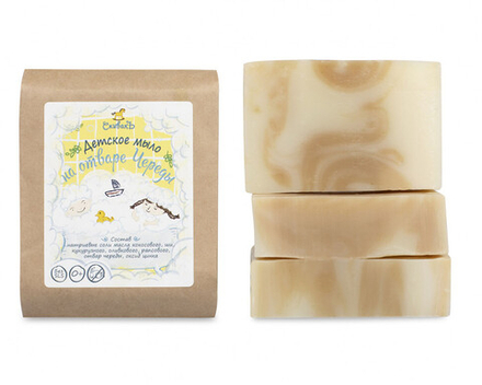 Детское мыло на отваре череды, 100 г (2,18 б)