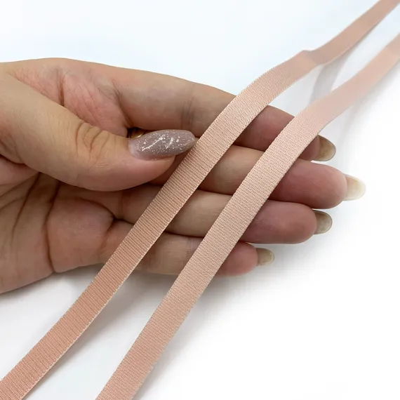 Резинка бретелечная персик 10 мм (цв. 81), 640/10