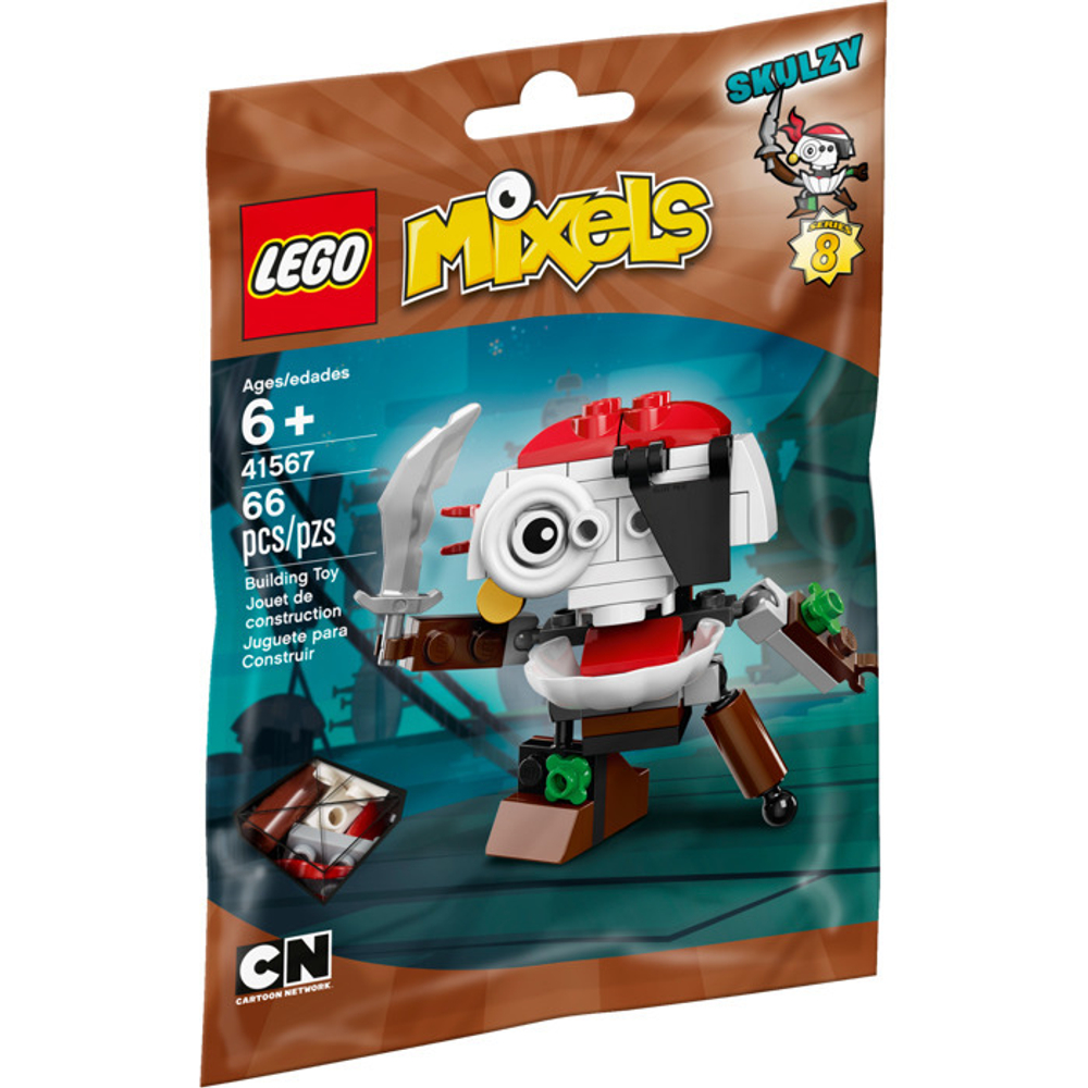 LEGO Mixels: Скалзи 41567 — Skulzy — Лего Миксели