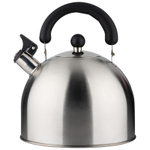 Чайник GRANDE, объем 5 л, из нерж стали со свистком, с бакелитовой ручкой, матовый Mallony