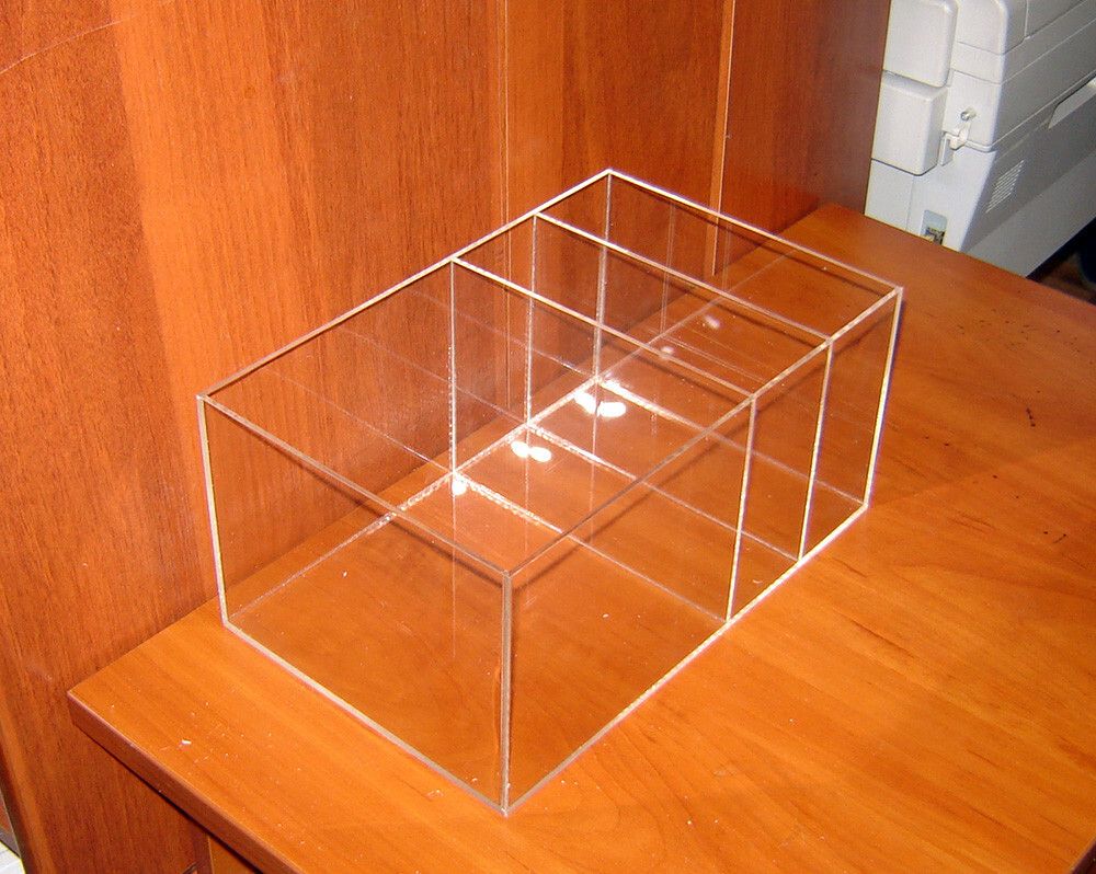 Контейнер накопитель для колготок 190х300х140 мм 3 отделения