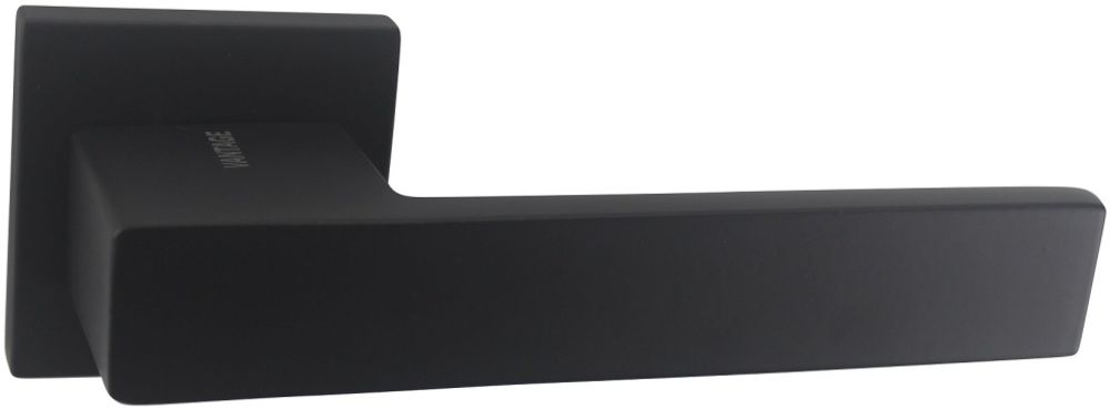 Ручки дверные алюминиевые V87BL-2 SL (черный)