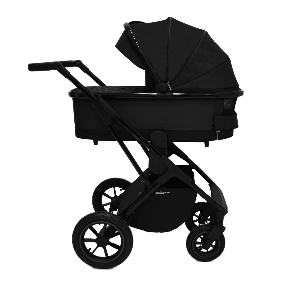 Коляска 2в1 Sweet Baby Massimo Black (Air)