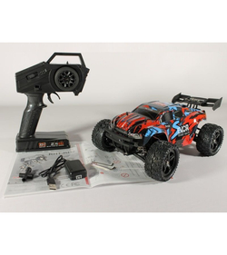 Радиоуправляемая трагги Remo Hobby S EVO-R Brushless V2.0 (красная) 4WD 2.4G 1/16 RTR