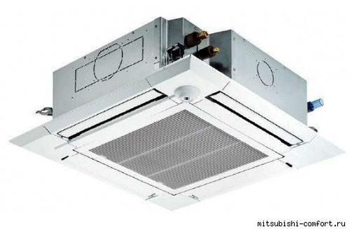 Внутренний блок кассетного типа полупромышленный Mitsubishi Electric Inverter PLA-RP50EA
