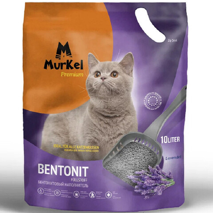 Murkel Бентонитовый наполнитель Лаванда 10 л.