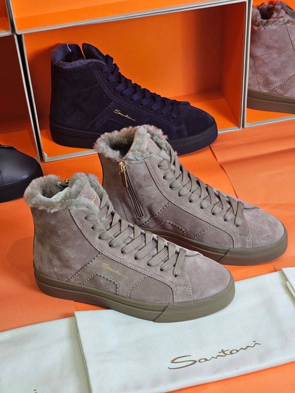 Кеды Santoni