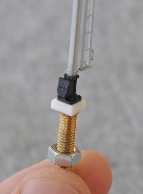 Светофор двузначный мачтовый Тип ЗК (HO, 1:87)