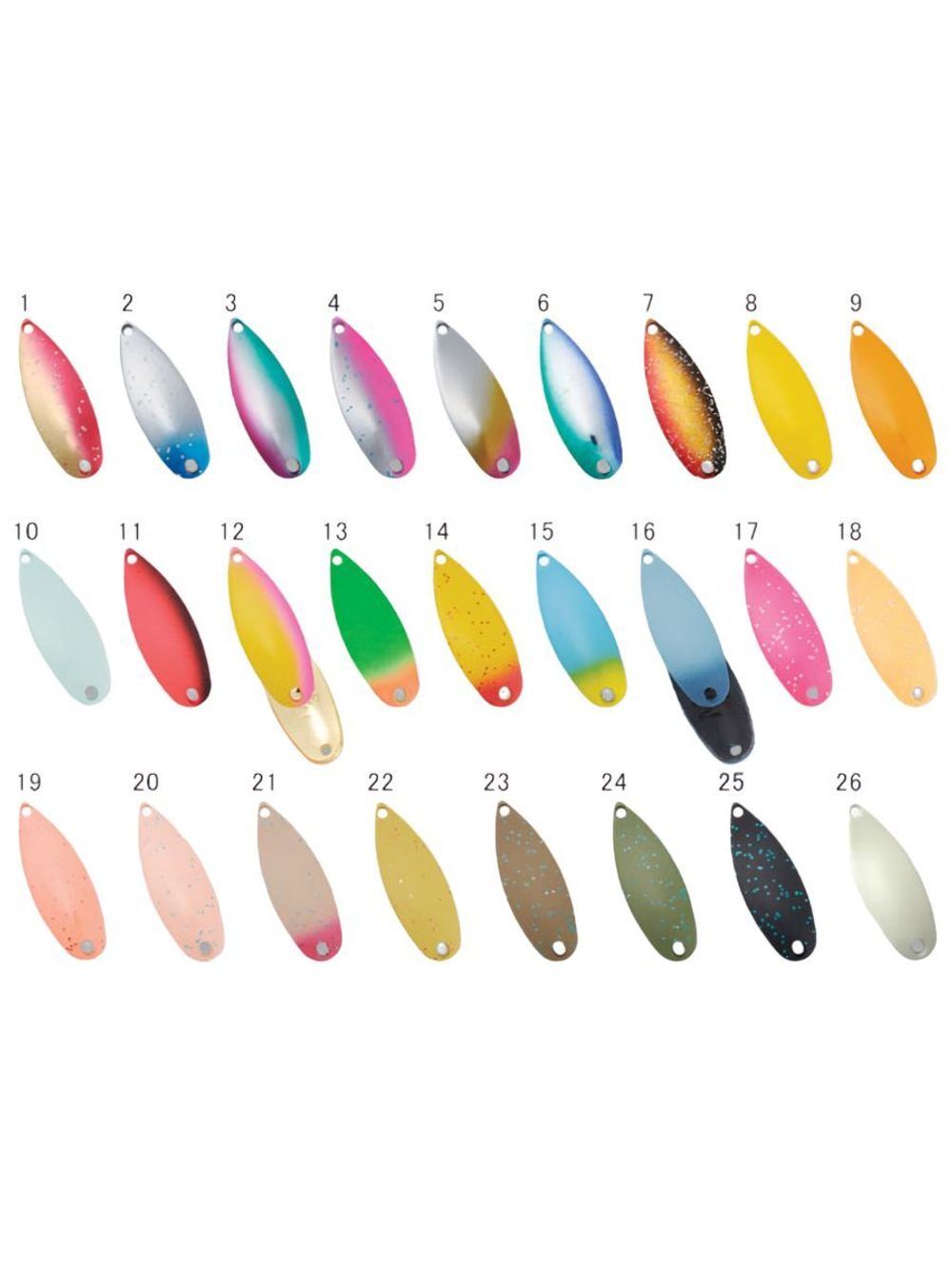 Блесна колеблющаяся FOREST MIU 39мм 5гр, цвет #09