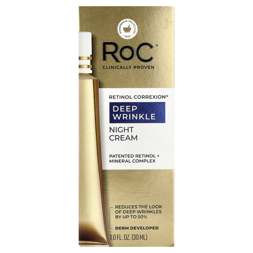 RoC, Retinol Correxion, ночной крем от глубоких морщин, 30 мл (1 жидк. унц.)