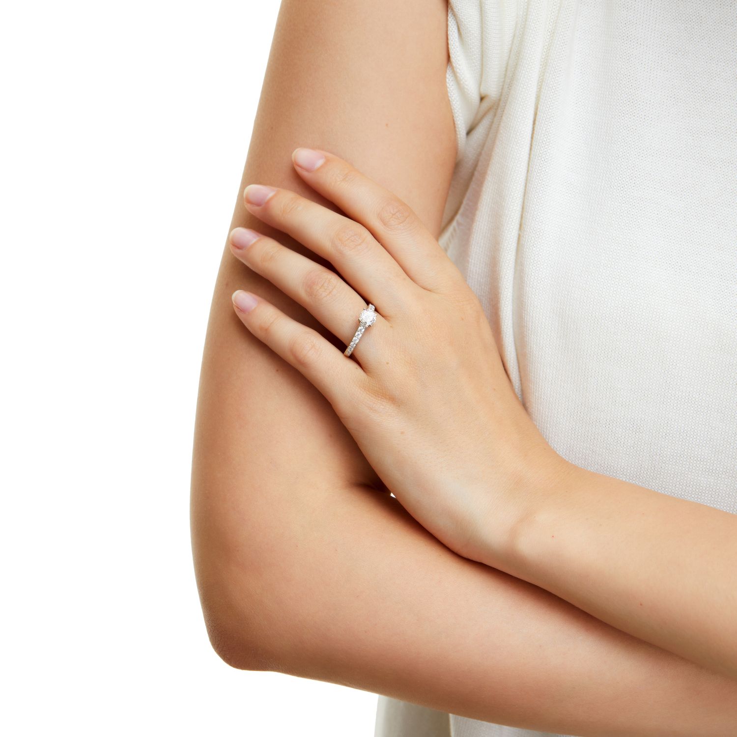 Кольцо VLV Classic Ring – Pave Diamond