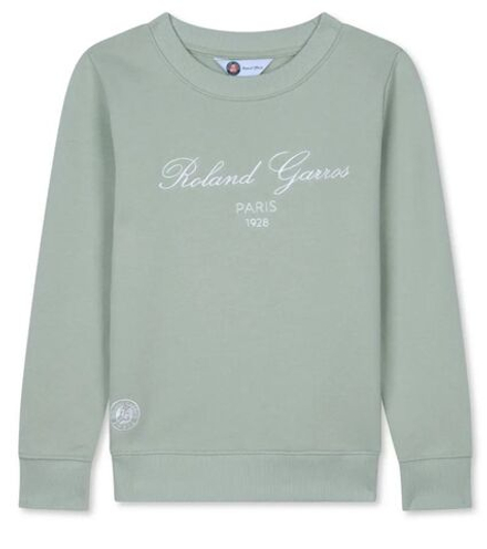Детская теннисная толстовка Roland Garros Kids Sporty Chic Titouan - green