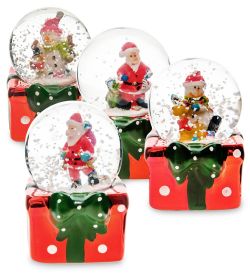 PM-72 Шар со снегом в асс. «Новогодние Приключения»