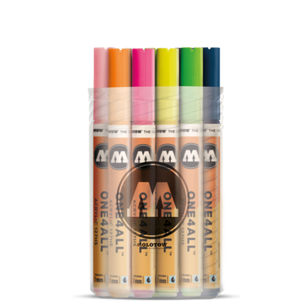 Набор маркеров Molotow ONE4ALL 127HS - 20шт Main-Kit 1 (2мм)