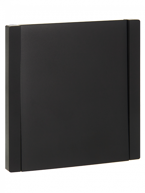 FORTE&PIANO Выключатель 1-клавишный проходной 10А FP103 черный IEK