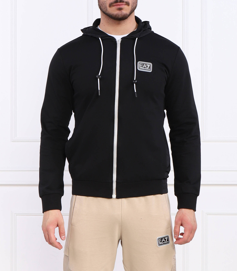 Худи EA7 - черный(3RPM25 PJ05Z)