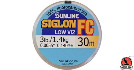 Флюорокарбон SUNLINE Siglon FC 2020 30m #0.6/0.140mm