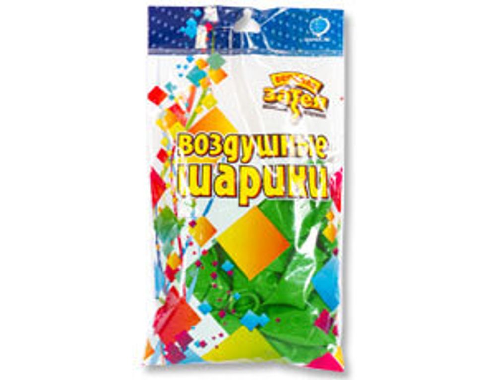 Шар (12"/30 см) Пастель Green 25 шт.