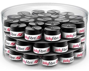 Теннисные намотки Polyfibre Feel It Overgrip 60P - черный