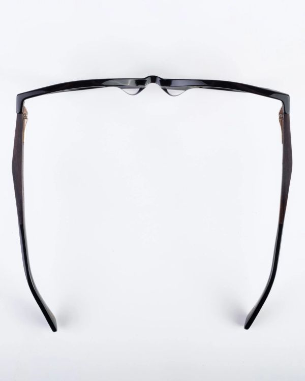 Очки солнцезащитные Protection 7 black wood / dark grey - фото 5