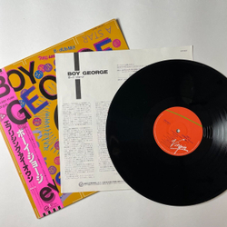 Винтажная виниловая пластинка LP Boy George Everything I Own (Japan 1987) (Obi) Maxi Single 45 RPM