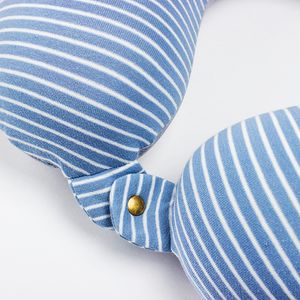 Подушка дорожная Stripes Blue