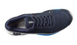 Теннисные кроссовки Wilson Rush Pro 4.0 Clay - navy blazer/white/lapis blue - White Blue