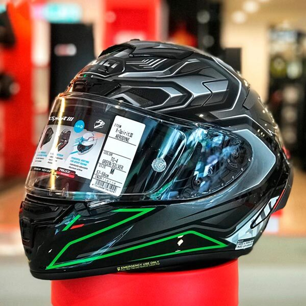 SHOEI X-SPIRIT III Aerodyne TC-4