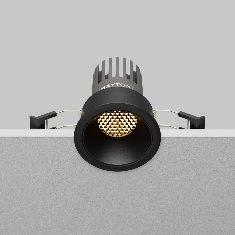 Потолочный светильник точечный светодиодные теплый свет 3000k Maytoni Dip DL115-10W-3K-B