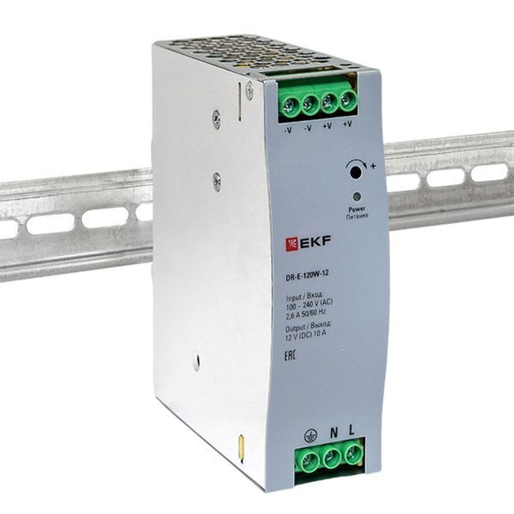 Блок питания  EKF DR-E-120W-12