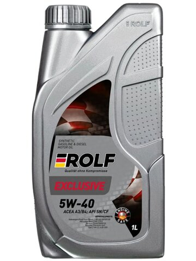 Rolf Exclusive 5W-40 A3/B4 SN/CF, 1 л