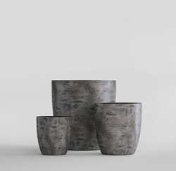 Кашпо, коллекция Concrete, форма VASE3