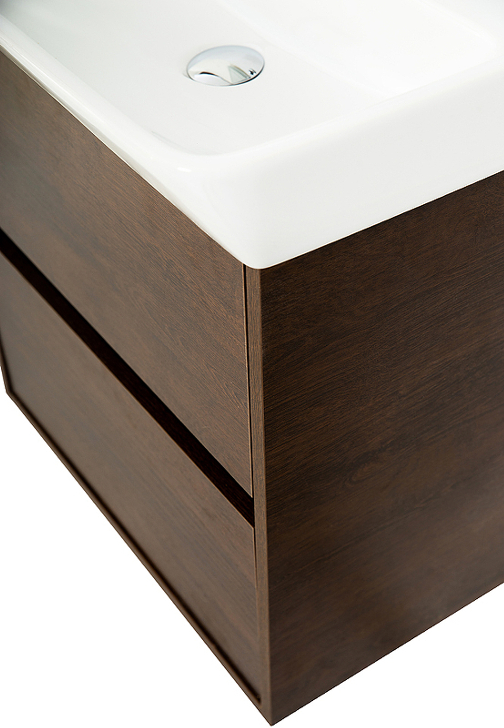 Тумба под раковину BelBagno Neon 60 NEON-600-2C-SO-RS подвесная Rovere Scuro