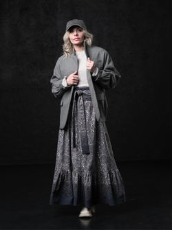 Юбка с орнаментом+ кушак