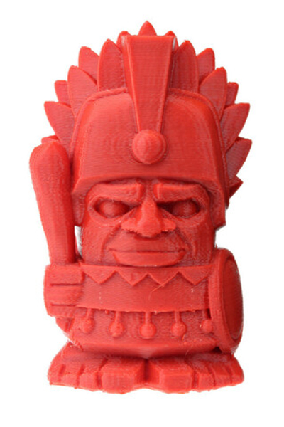 ABS пластик 1,75 для 3D принтера REC красный 0,75 кг