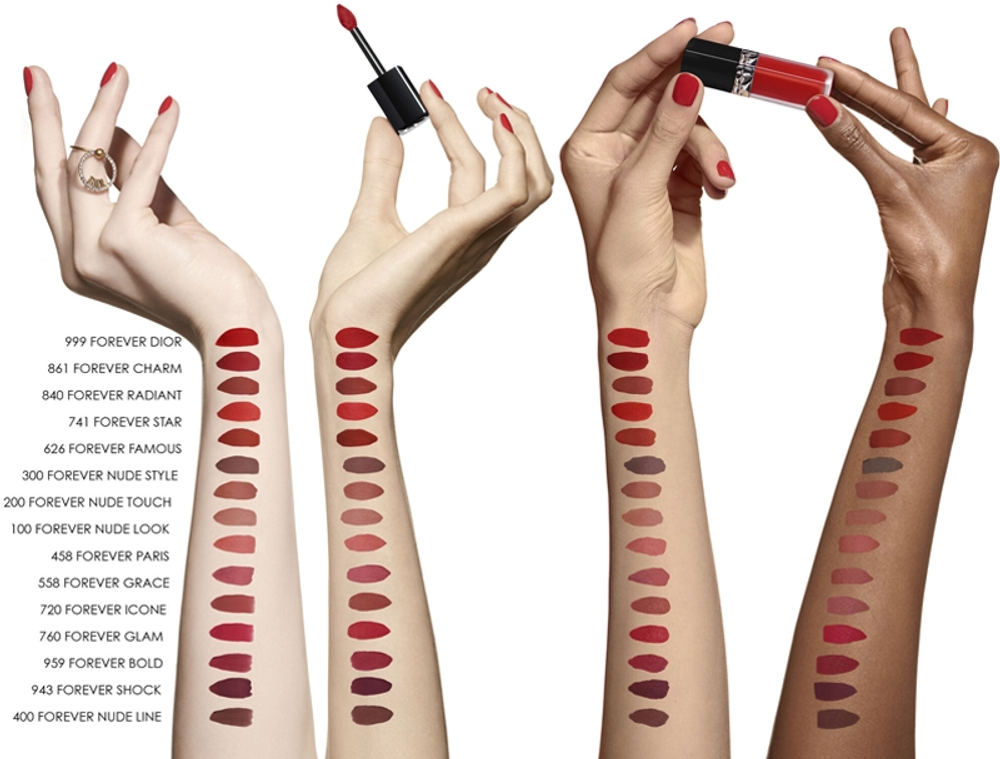 DIOR Rouge Dior Forever Liquid - Матовая жидкая помада оттенок 840 Forever Radiant, 6 ml