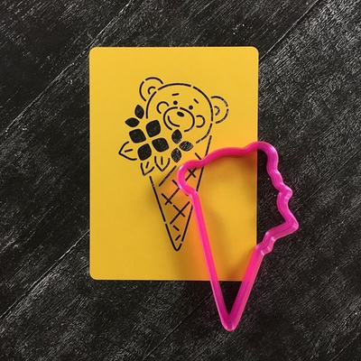 Мишка №19 мороженое