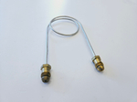 Трубка запальника "Honeywell" (М11-М11, D4мм, L400мм) алюминий