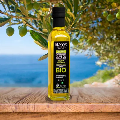Фотография Масло оливковое Baya Extra Virgin нерафинированное / 250 мл купить в магазине Афлора
