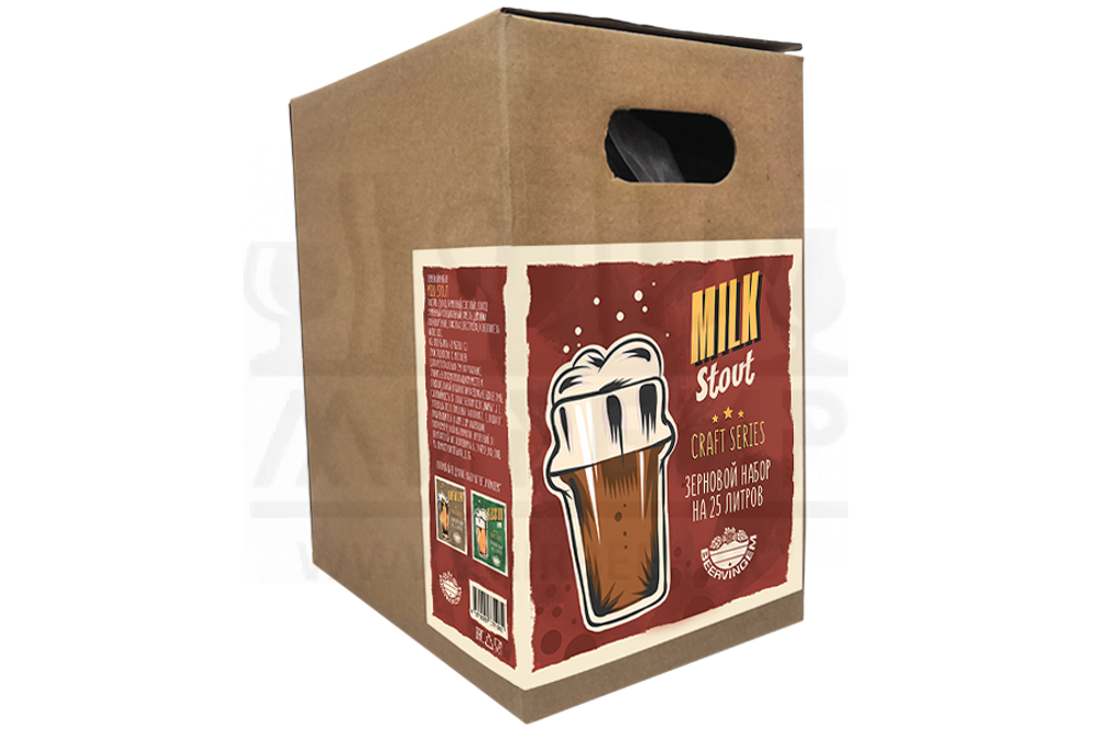 Зерновой набор Beervingem "Milk Stout" на 25 л пива