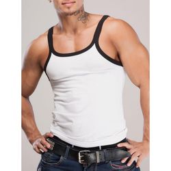 Мужская майка белая Opium R70