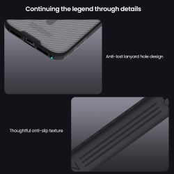 Чехол c MagSafe тонированный прозрачный на iPhone 17 Pro Max, серия CamShield Pro Magnetic (Transparent black) от Nillkin