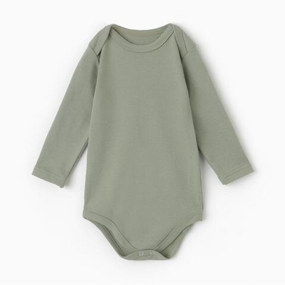 Боди детский, цвет хаки, р. 74 10134572 (Рыжик)